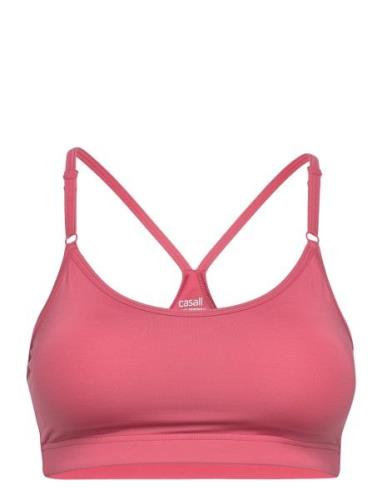 Casall Strappy Sports Bra Korall