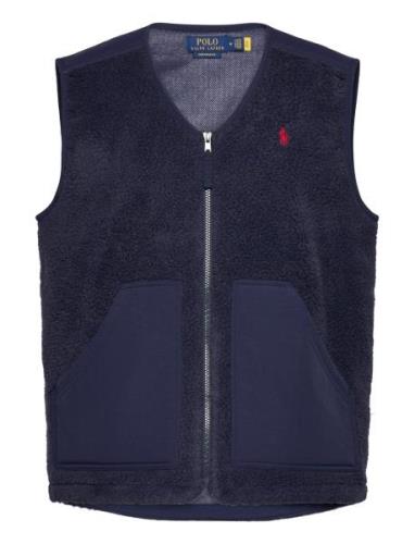 Polo Ralph Lauren Wind-Blocking Hybrid Vest Marinblå