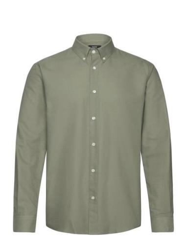 Mads Nørgaard Cotton Oxford Sune Shirt Bd Khaki Green