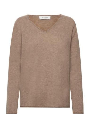 Rosemunde Cashmere V-Neck Brun