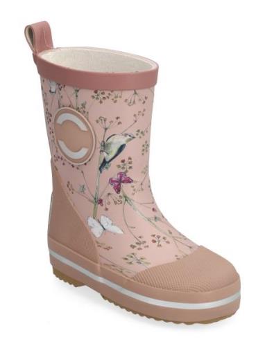 Mikk-line Printed Wellies Rosa