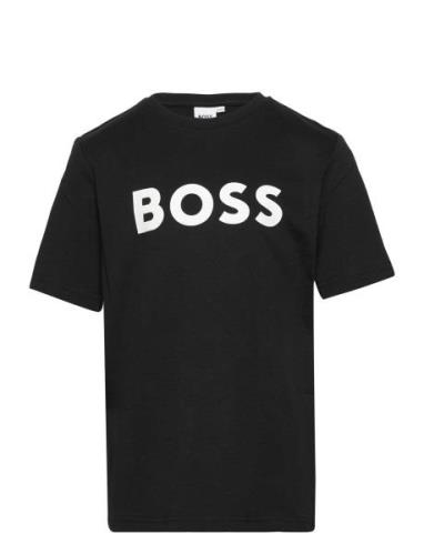 BOSS Short Sleeves Tee-Shirt Svart