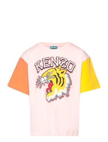 Kenzo Short Sleeves Tee-Shirt Rosa