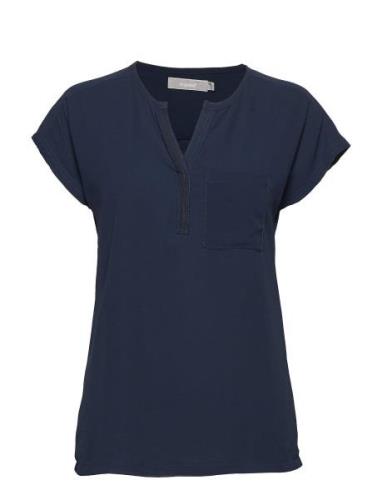 Fransa Zawov 2 Blouse Marinblå