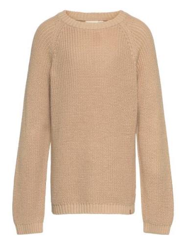 Lil'Atelier Nmmemlen Ls Knit Lil Beige