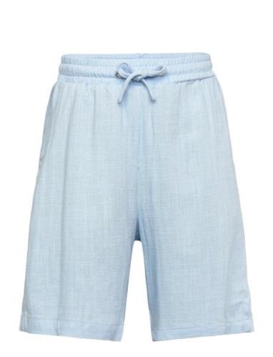 Grunt Grtanja Linen Shorts Blå