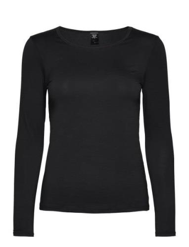 Calida Natural Comfort Top Long-Sleeve Svart