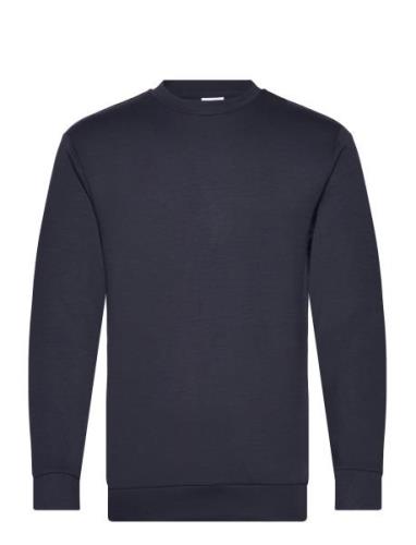 Selected Homme Slhemanuel Soft Crew Neck Sweat Noos Marinblå