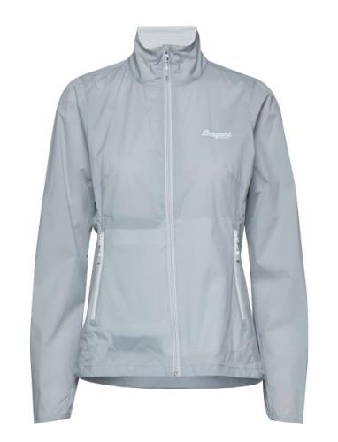 Bergans Fløyen W Jkt Alu/White Xs Blå