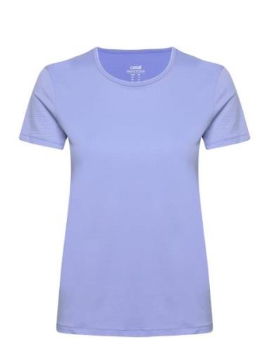 Casall Essential Mesh Detail Tee Blå