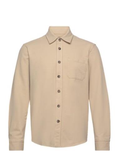 Morris Jersey Overshirt Beige