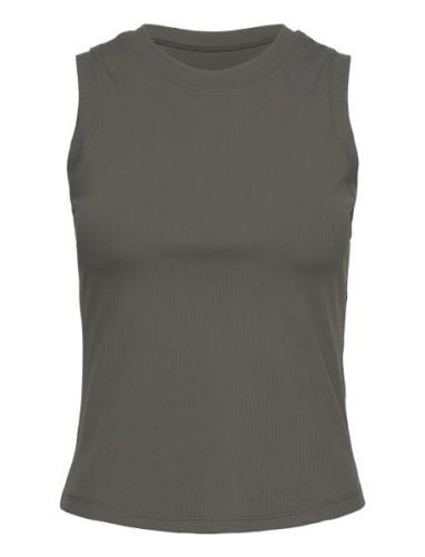 Björn Borg Studio Rib Tank Khaki Green