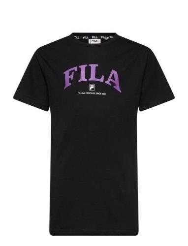 FILA Lathen Graphic Tee Dress Svart