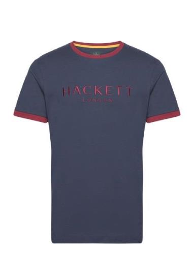 Hackett London Heritage Classic Tee Marinblå