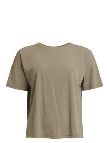 Rethinkit Vela Loose Tee Brun