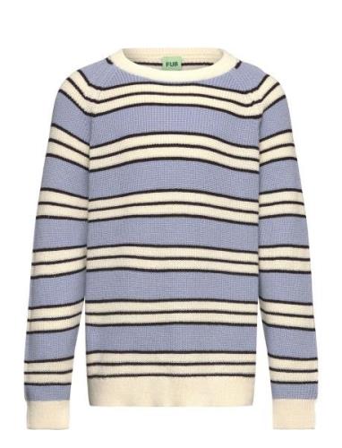 FUB Rib Sweater Blå