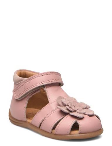 Pom Pom Starters™ Flower Velcro Sandal Rosa