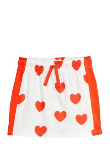 Mini Rodini Hearts Aop Skirt Multi/patterned