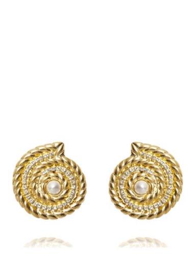 Caroline Svedbom Ocean Pearl Earrings Guld