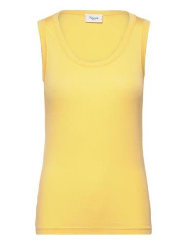 Saint Tropez Adeliasz Tank Top Gul