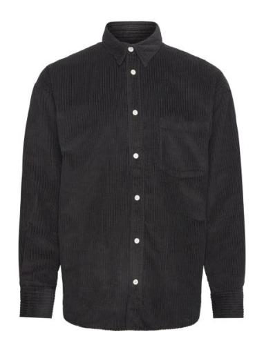 Jack & J S Jorbarca Cord Over D Shirt Ls Svart