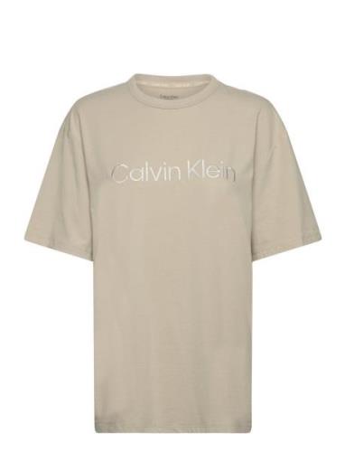 Calvin Klein S/S Crew Neck Grön