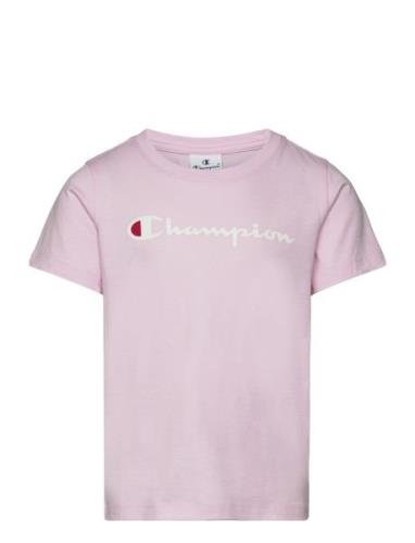 Champion Crewneck T-Shirt Rosa