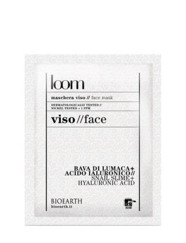 Bioearth Bioearth Loom Sheet Face Mask Snail Slime + Hyaluronic Acids ...