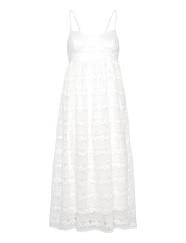 Bubbleroom Alexina Lace Dress Vit