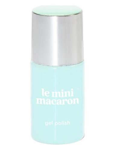 Le Mini Macaron Single Gel Polish Mint Chocolate Chip Blå