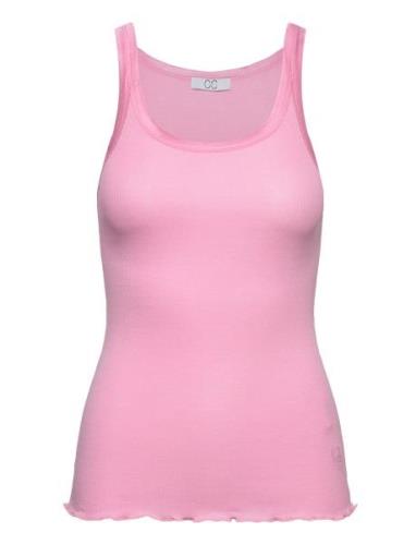 Coster Copenhagen Cc Heart Silk Camisole Rosa