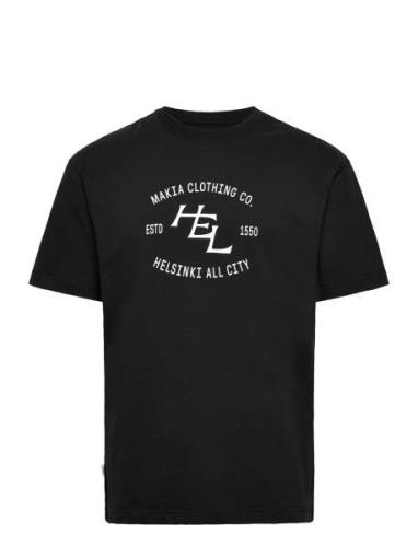 Makia All City T-Shirt Svart