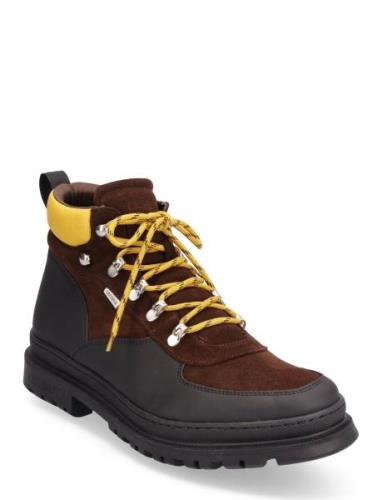 Les Deux Tyler Mid Hiking Boot Brun