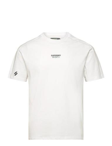 Superdry Sport Sport Tech Logo Relaxed Tee Vit