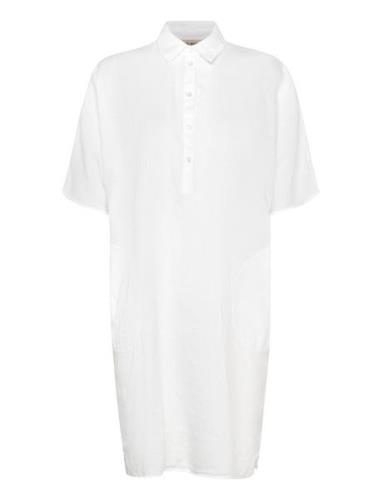 MOS MOSH Mmlowana Linen Dress Vit