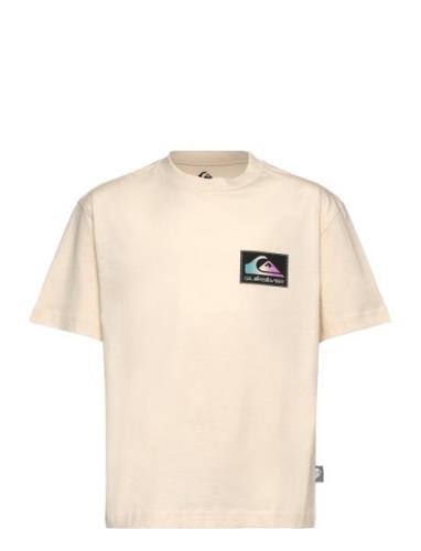 Quiksilver Back Flash Ss Youth Beige