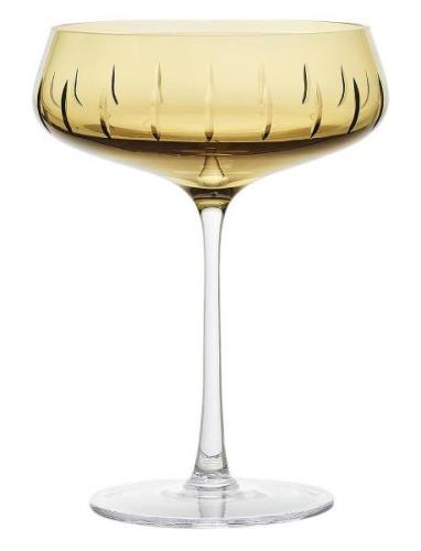 LOUISE ROE Champagne Coupe Single Cut Orange