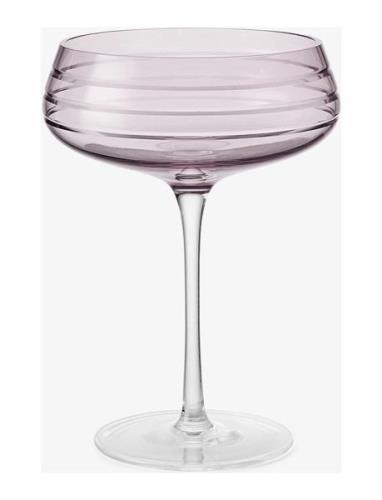 LOUISE ROE Champagne Coupe Triple Cut Rosa