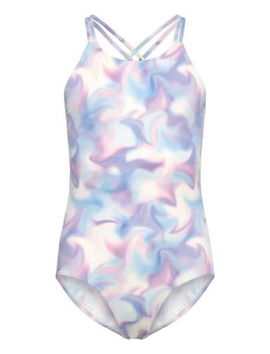 Lindex Swimsuit Bg Aop Multi/patterned