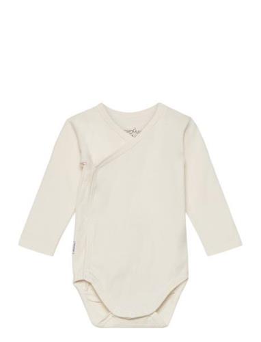 Gugguu Baby Wrap Bodysuit Kräm