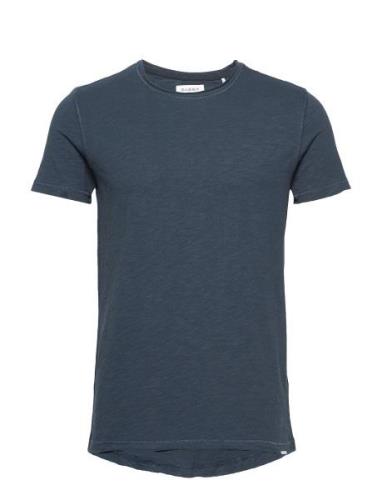 Gabba Konrad Slub S/S Tee Blå