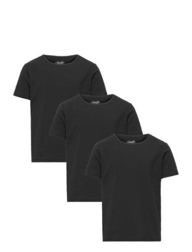 Claudio Claudio Boys 3-Pack T-Shirt Svart