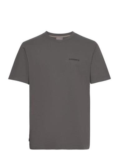 Superdry Sport Overdyed Logo Loose Tee Grå