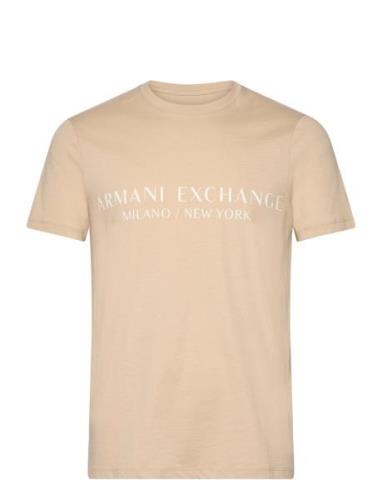 Armani Exchange T-Shirt Kräm