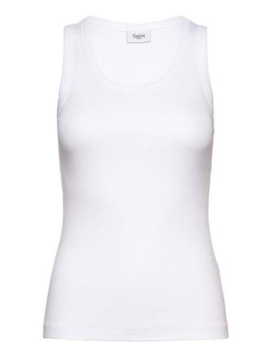 Saint Tropez Astersz Tank Top Vit