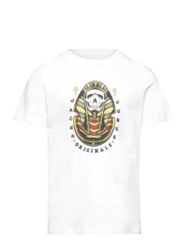 Jack & J S Jorheavens Tee Ss Crew Neck Sn Jnr Vit