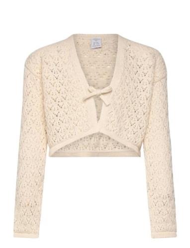 Lindex Cardigan Knitted Bolero Beige