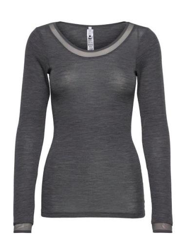 Femilet Juliana T-Shirt Long Sleeve Wool Grå