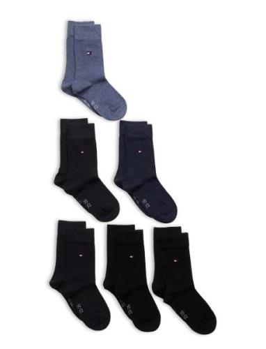 Tommy Hilfiger Th Children Sock Th Basic 6P Ecom Svart