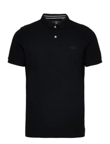 Superdry Classic Pique Polo Svart